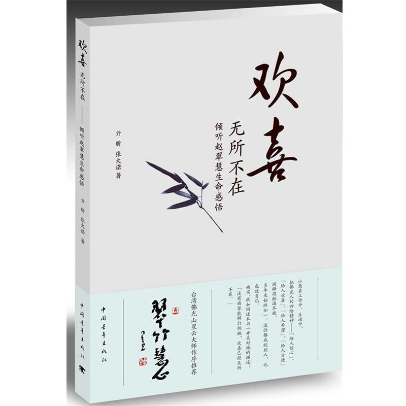 【正版】欢喜无所不在（星云大师作序） 亓昕、张大诺