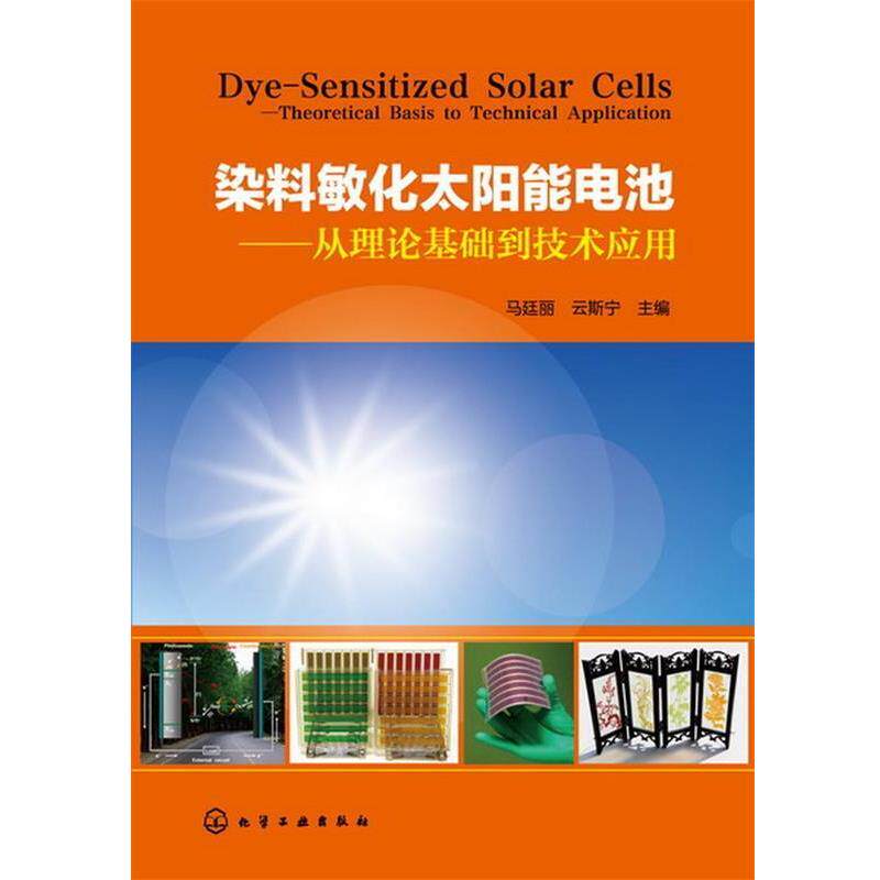 【正版书】 染料敏化太阳能电池--从理论基础到技术应用 马廷丽,云斯宁 主编 化学工业出版社
