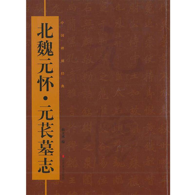 【正版书】 中国碑刻经典—北魏元怀·元苌墓志 赵文成 编 山东美术出版社