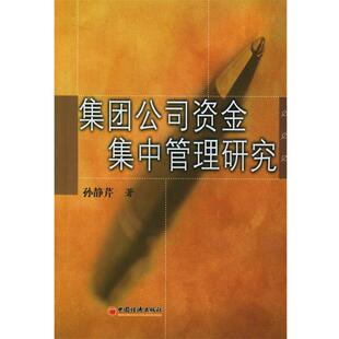 【正版】集团公司资金集中管理研究 孙静芹
