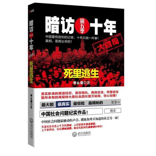 【正版书】 暗访十年.第5季 李幺傻 著 武汉出版社
