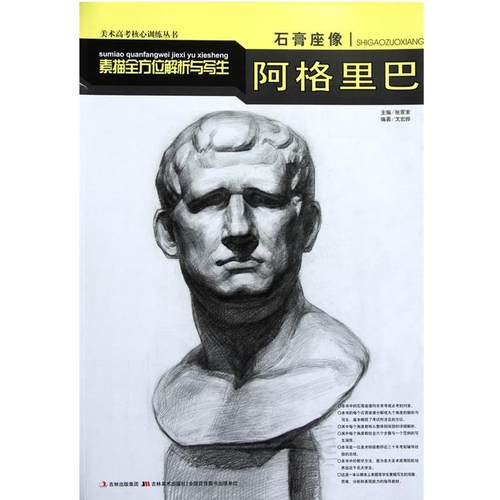 【正版】石膏座像素描全方位解析与写生 阿格里巴 戈宏晔 张家素
