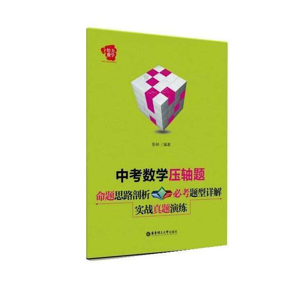 【正版书】 中考数学压轴题:命题思路剖析+必考题型详解+实战真题演练 彭林 著 华东理工大学出版社