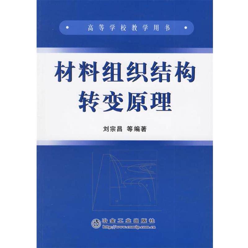 【正版书】 材料组织结构转变原理 刘宗昌 等编著 冶金工业出版社