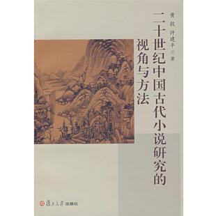 【正版书】 二十世纪中国古代小说研究的视角与方法 黄毅,许建平 复旦大学出版社