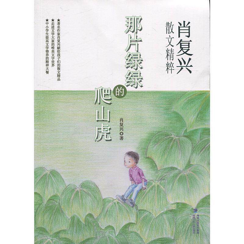 【正版】那片绿绿的爬山虎 肖复兴散文精粹 肖复兴