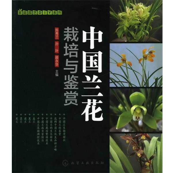 【正版书】 家庭园艺DIY系列--中国兰花栽培与鉴赏 陈秀兰,孙叶,顾永华　主编 化学工业出版社