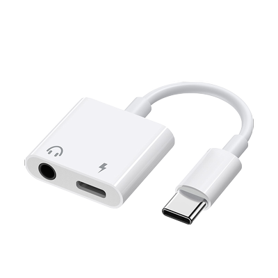 适用苹果15pro耳机音频转接线