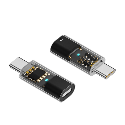 一代lightning母转typec公转接头