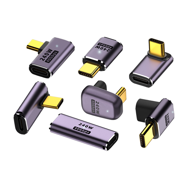 TypeC转接头USB4公转母口240W