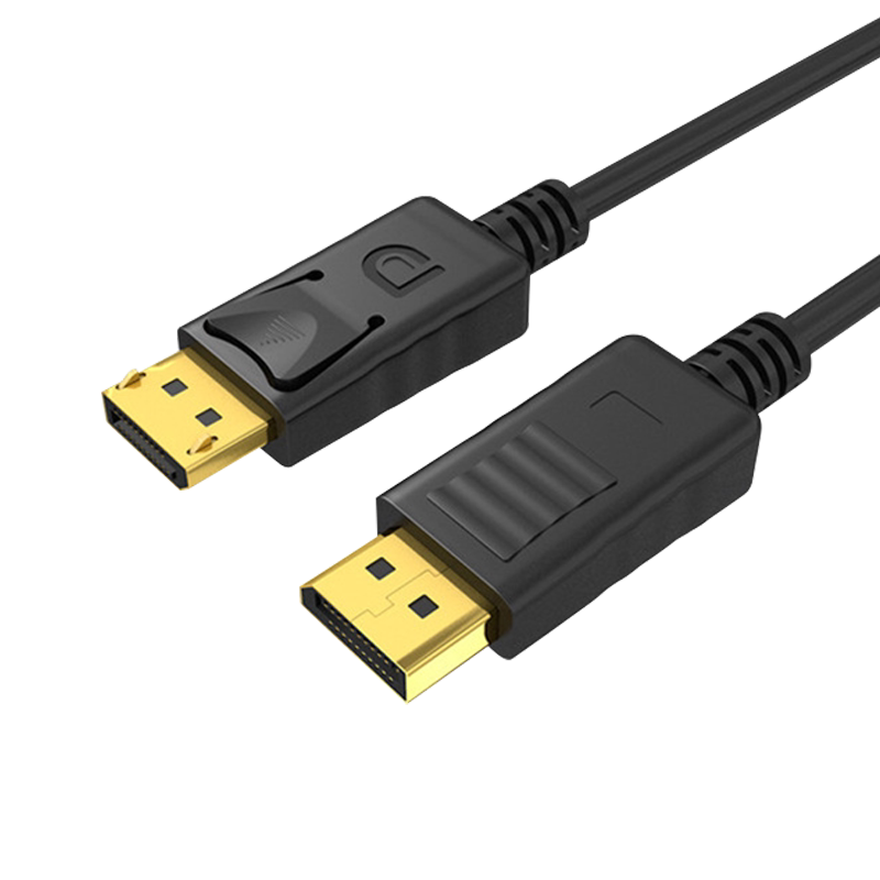 dp线1.2高清连接4K电脑显示器
