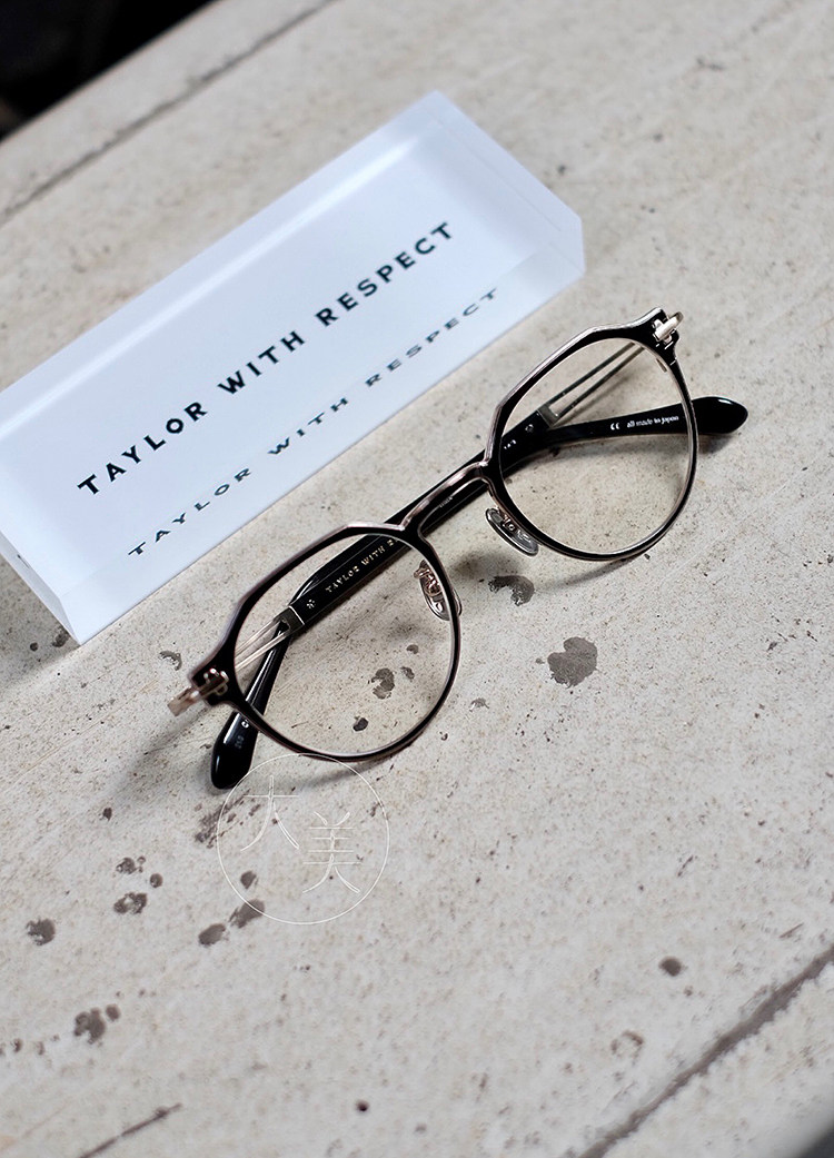 taylor rellef 213 c01 日本手工眼镜文艺近视全框纯钛皇冠框形
