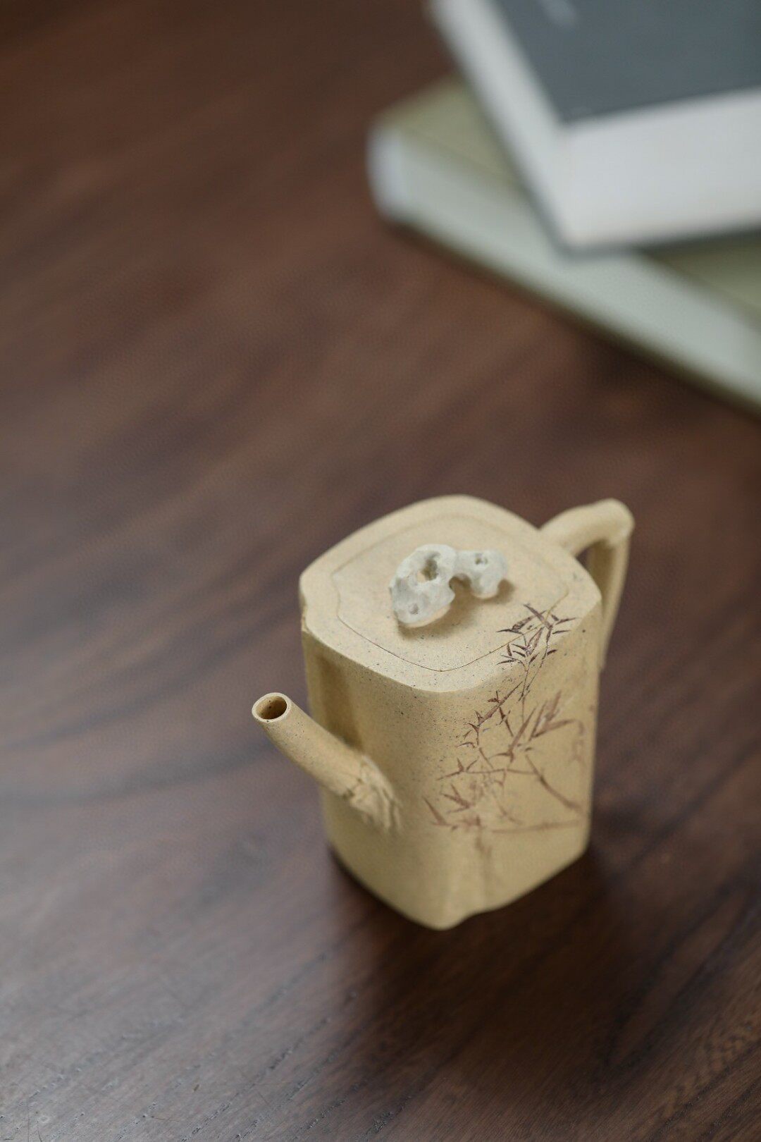 知竹常乐壶·高端茶器·精品茶具·设计款·纯手工·新中式茶壶