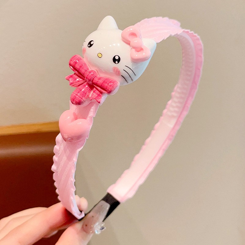 kitty猫甜美头箍不勒头