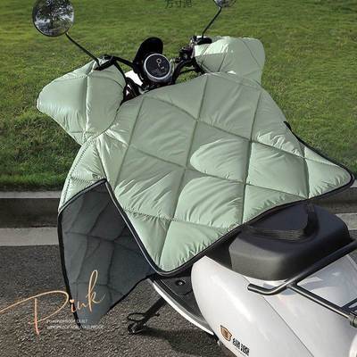 冬用挡风被电动车2025新款防寒御寒加大加厚加宽防水适用九号9号
