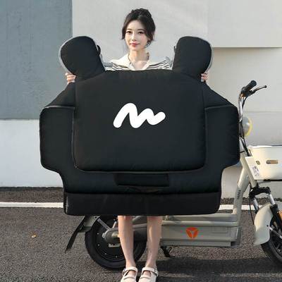 2025新款特厚挡风被电动车冬用男士冬双面防水一体通用加厚特厚
