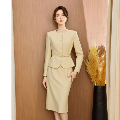 2025秋冬小香风职业装西装套装女