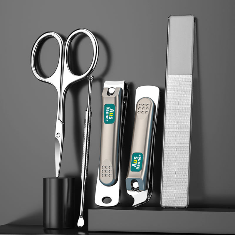 德国剪鼻毛修剪器男士手动剪刀不锈钢小圆头鼻孔安全进鼻毛神器口