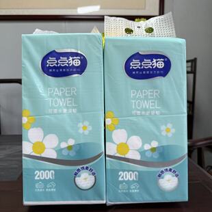 点点猫棉柔丝滑壁挂式纸巾悬挂式抽纸一整箱抽取纸巾卫生间擦手纸