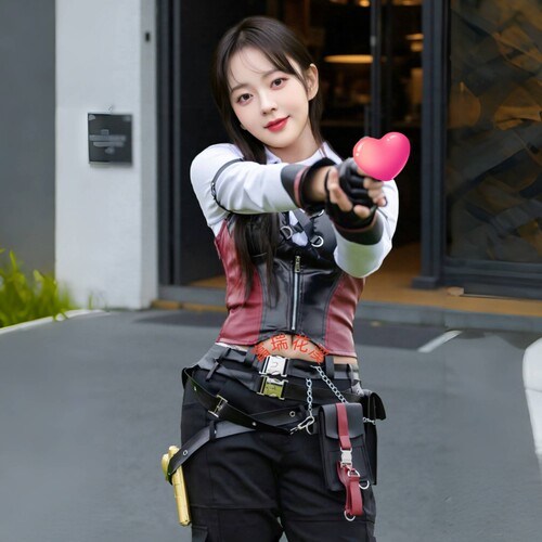 恋与深空女主猎人游戏漫服战斗服