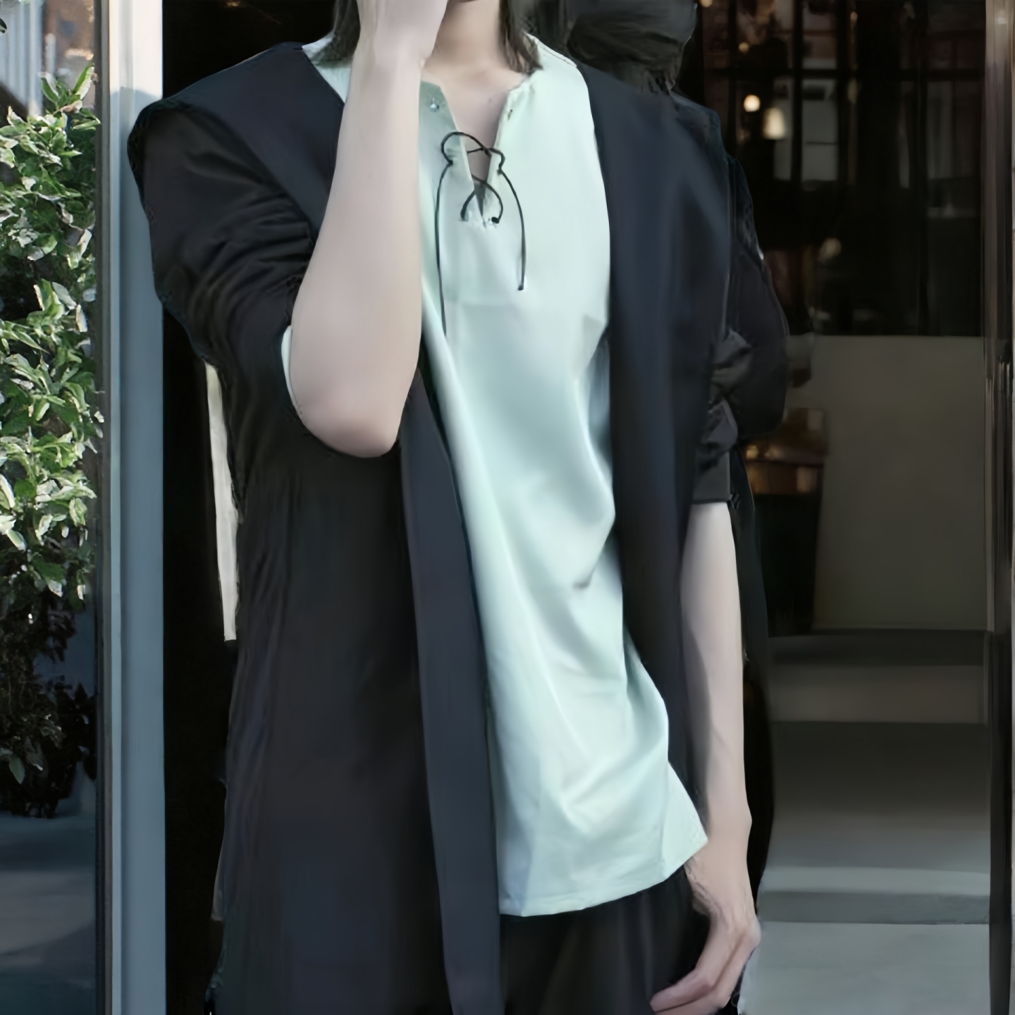 艾伦COS服二次元披风上衣裤套装