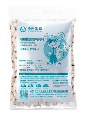 协同生物定制缺铁饲料纯化加工饲料实验动物饲料大小鼠粮XT19008