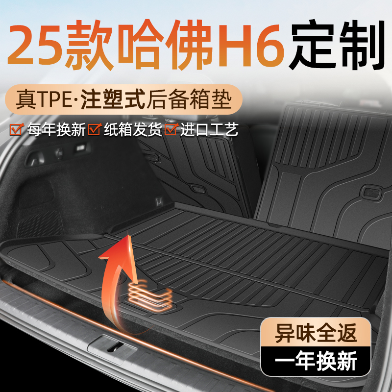 【车友群专供】哈佛H6后备箱垫