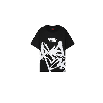 ANGELCHEN宽松条纹绿松石色