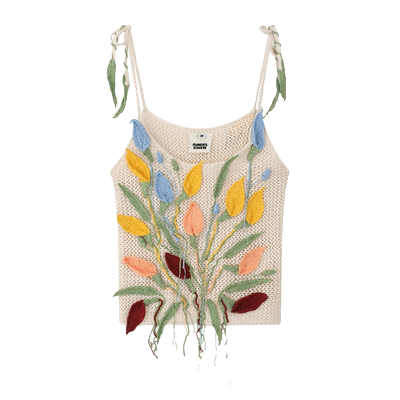 毛织吊带背心ANGELCHEN