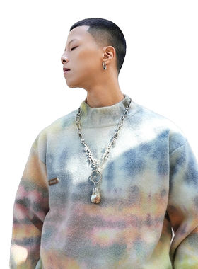 ANGELCHEN绵羊毛套头圆领