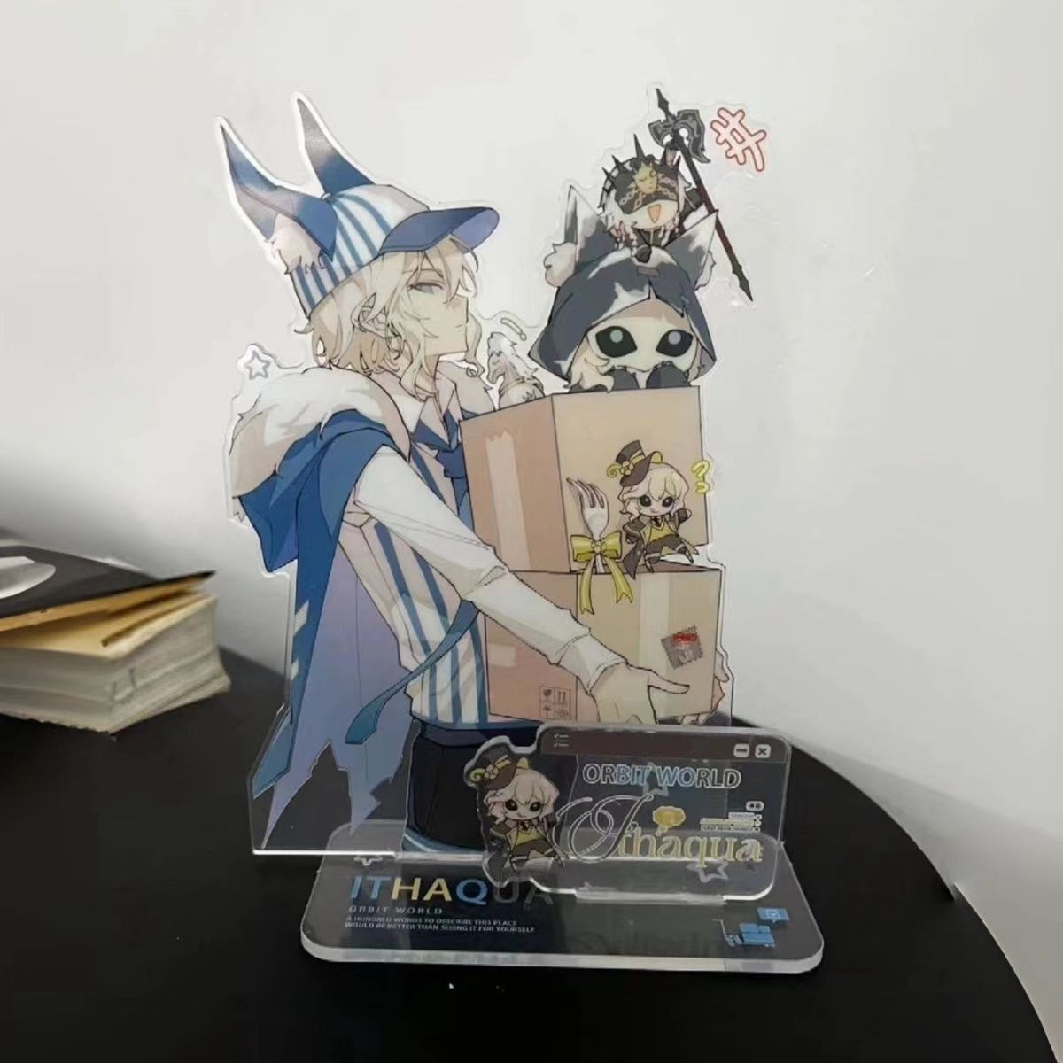 守夜人伊塔库亚可爱双插立牌