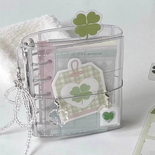 TMSZSZB02透明m5三折手账本