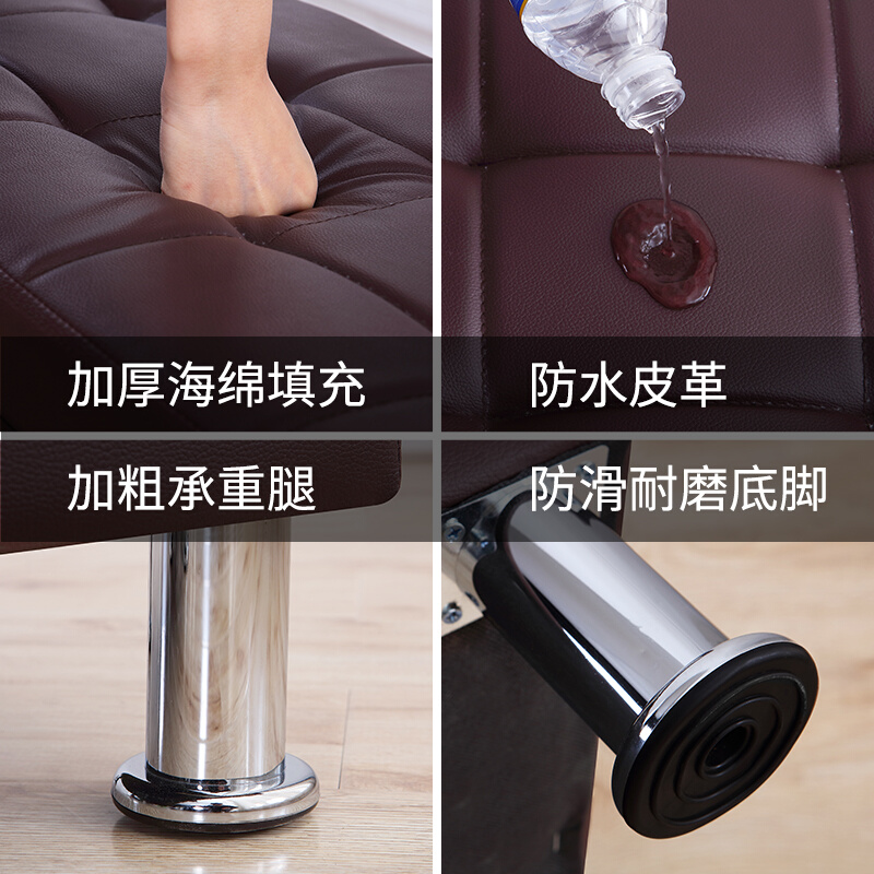 服装店沙发凳试衣间凳子商场休息凳长凳更衣室F储物换鞋凳试鞋皮