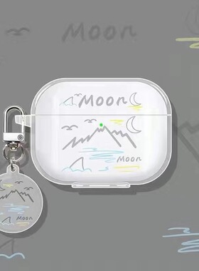 moon月亮蓝牙耳机无痛感入耳式高音质华强北五代智能降噪手机通用