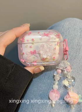 2025新款立体花朵无线ANC降噪款高音质 蓝牙耳机超长续航手机通用