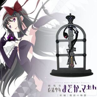 魔法的少女小圆叛逆的物语 晓美焰 恶魔焰 耳环耳挂 cos动漫周边