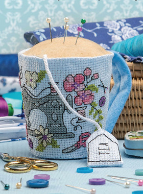 公主绣铺DMC自配套件纯棉线精准印花套件220523迷你缝纫机