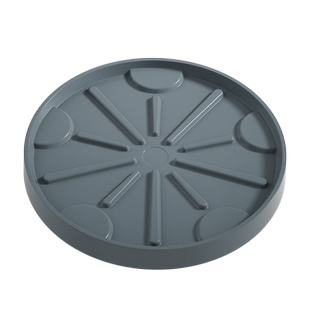 加厚可移动花盆托盘万向轮滑轮移动透气带轮滚轮塑料盆栽绿植底座