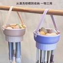 粉扑美妆蛋洗刷碗收纳盒 化妆刷清洗工具硅胶清洁器晾晒收纳碗套装