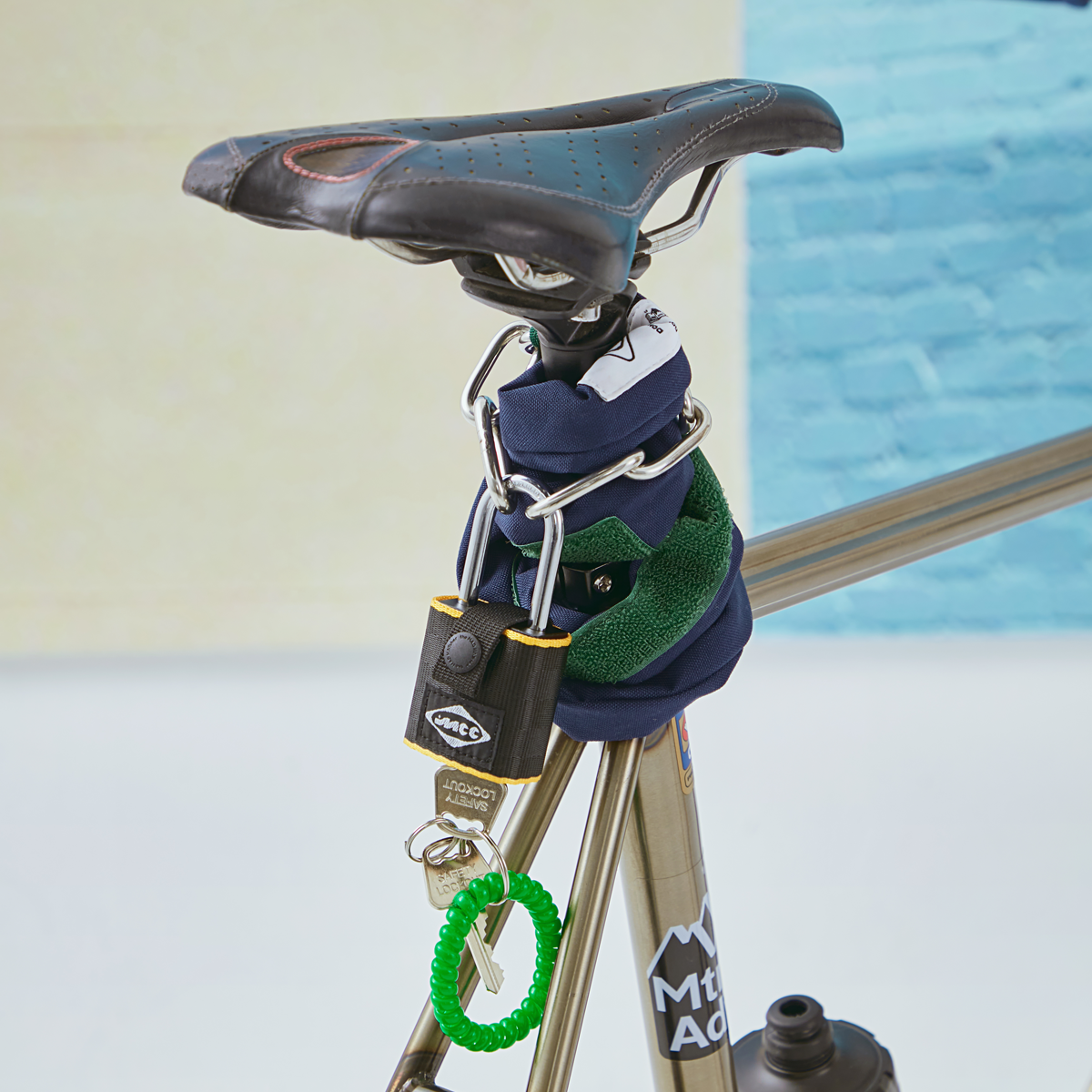 theMADHATcher「MCC 骑行」自行车链条锁防盗山地车公路小布车锁