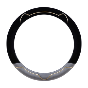 适用本田十代思域crv雅阁飞度xrv锋范缤智凌派冬季毛绒方向盘套女