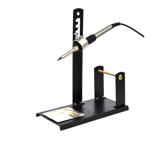 多功能立式烙铁架锡线架子支架放焊锡固定烙铁支架电焊手臂放置台