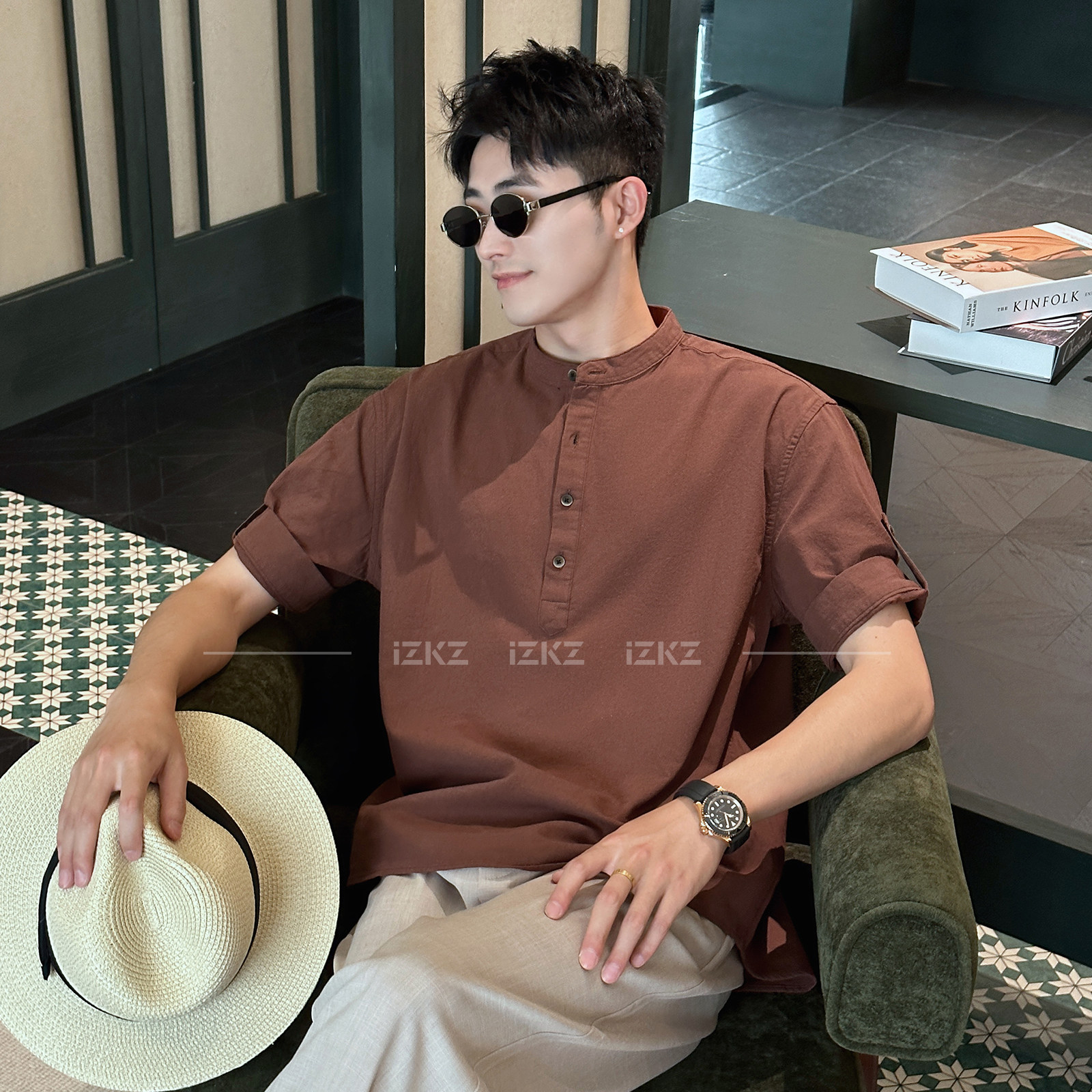 IZKZ极简风夏季新中式衬