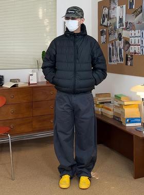 BBCN STORE 美式复古纯棉弯刀工装裤男女春季百搭宽松休闲长裤