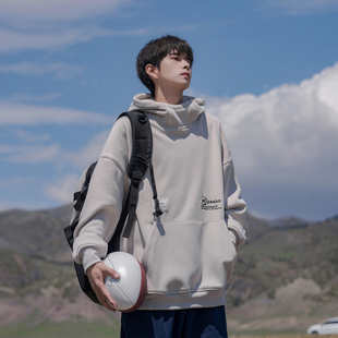 430g重磅连帽卫衣男秋季2025新款春秋男生男款青少年秋冬外套上衣