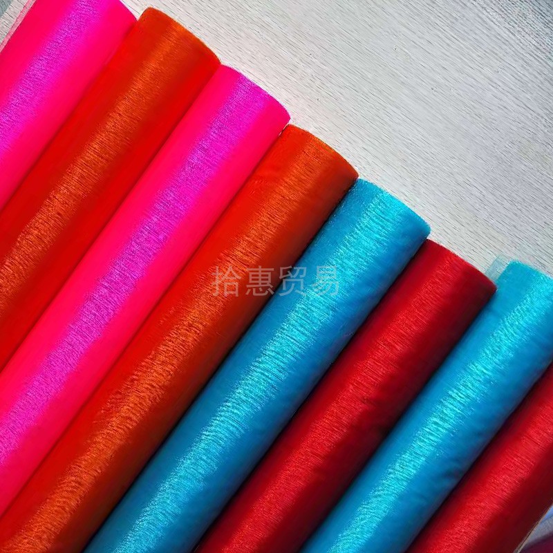 装饰红色楼梯婚礼浪漫拱门纱幔