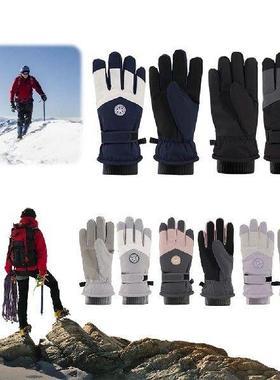 Ski Gloves for Men Women Waterproof Snowboard Ski Gloves