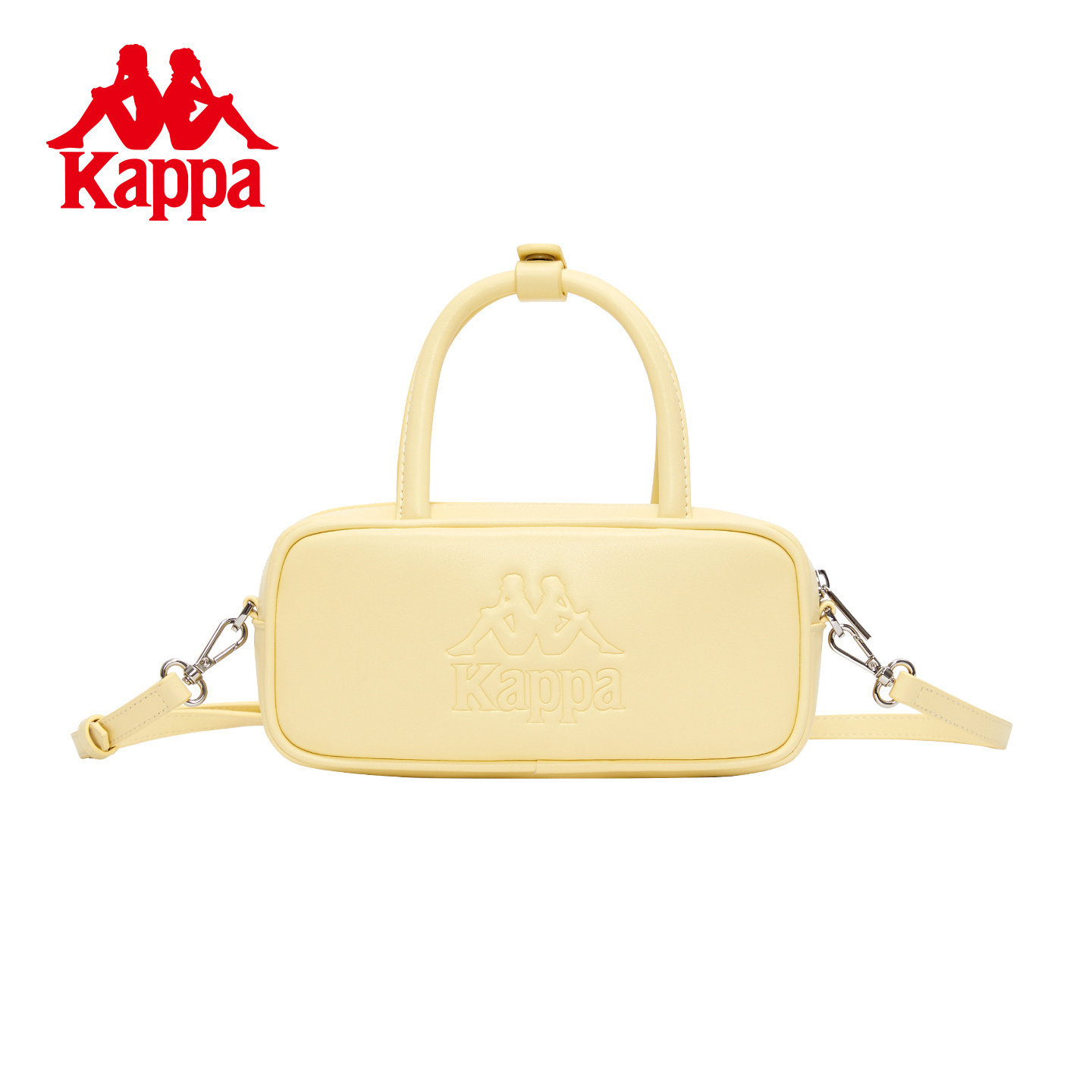 Kappa卡帕 正品新款波士顿包包女可爱小黄包通勤单肩手提斜挎包