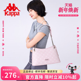 Kappa卡帕 老花hobo腋下包女士大容量单肩斜挎通勤托特包 2025新款