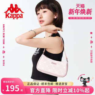 女士皮质感腋下包时尚 新款 通勤手提单肩包 25年正品 Kappa卡帕